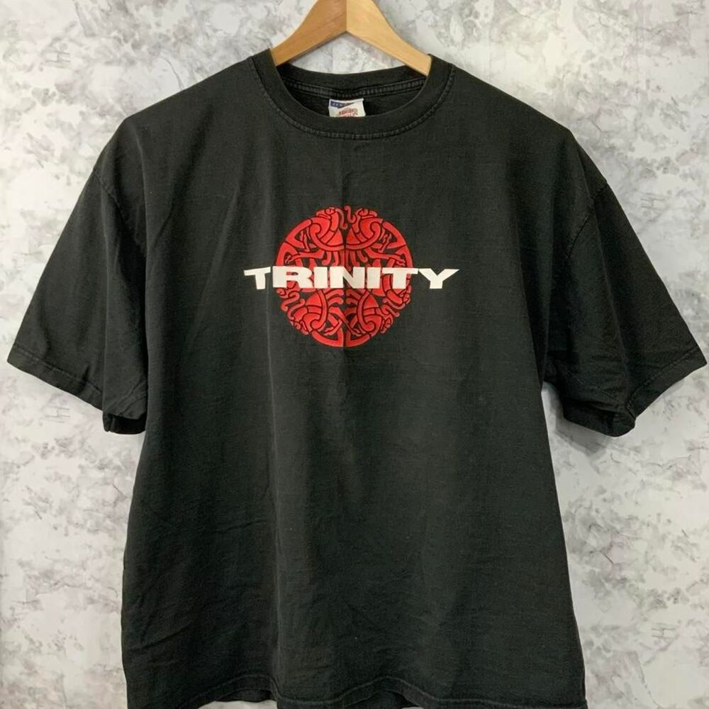 Vintage 2000s Mens Trinity Irish Dance Company Tee - Black Sz XL